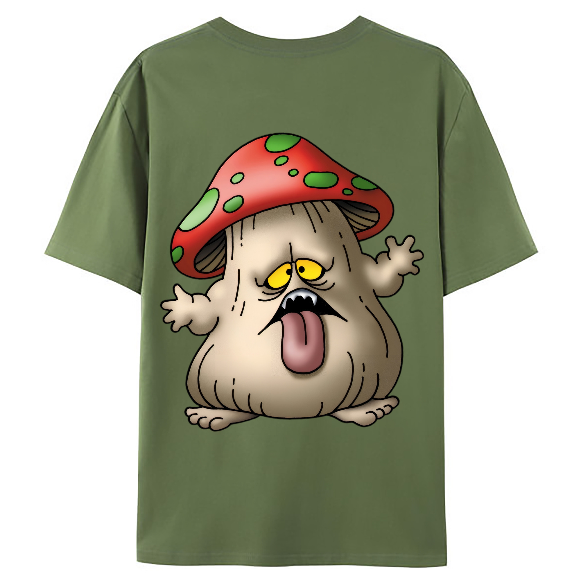 （画像用） ドラゴンクエスト Doragon Kuesuto Dragon Quest 綿100％ メンズ半袖Tシャツ（バックプリント） 通気性